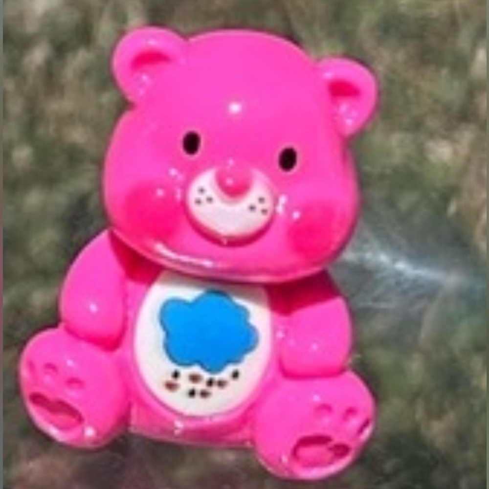 Pink care bear